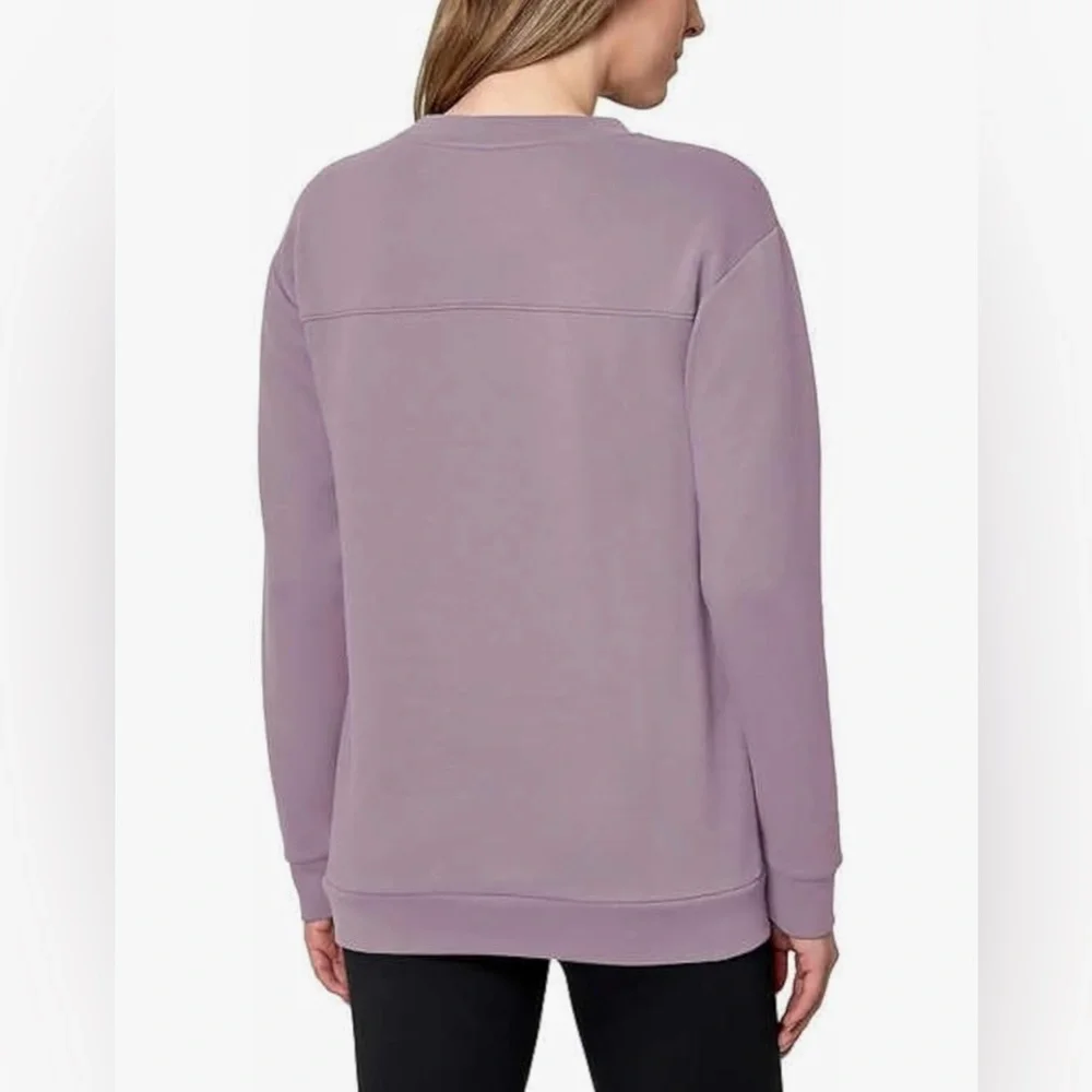 Mondetta Ladies' Knit Fleece Crewneck Sweatshirt, Size S - Picture 2 of 8